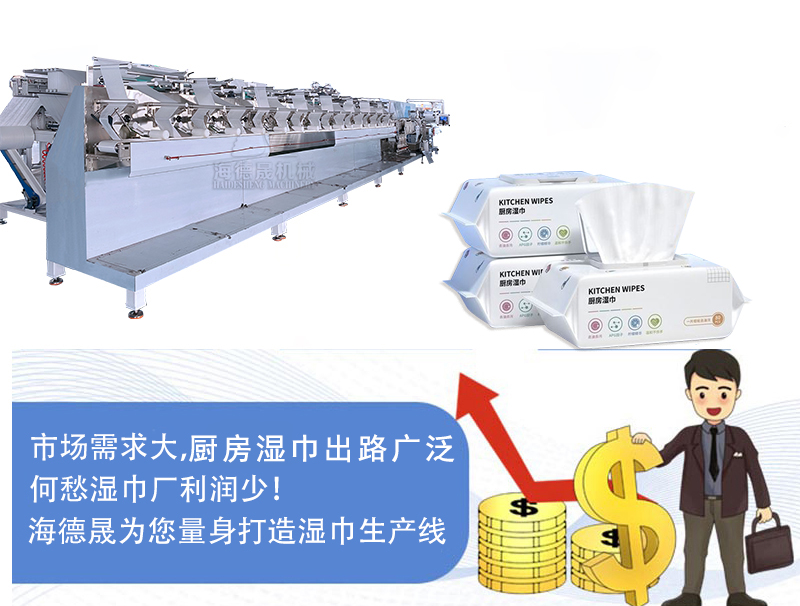 廚房濕巾生產(chǎn)線 廚房濕巾生產(chǎn)線