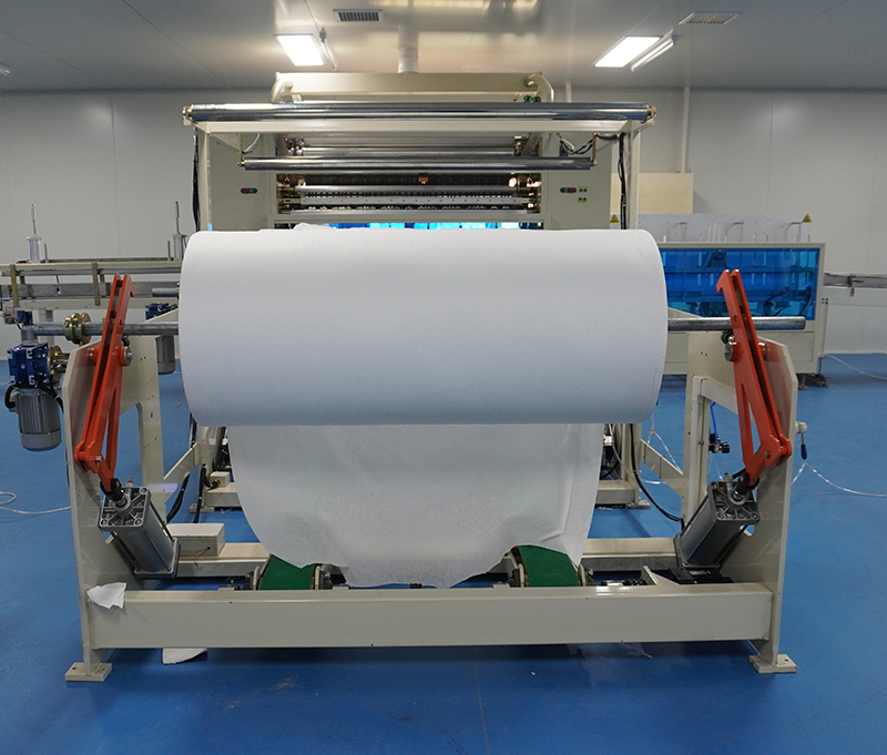 8排洗臉巾上卷機(jī)