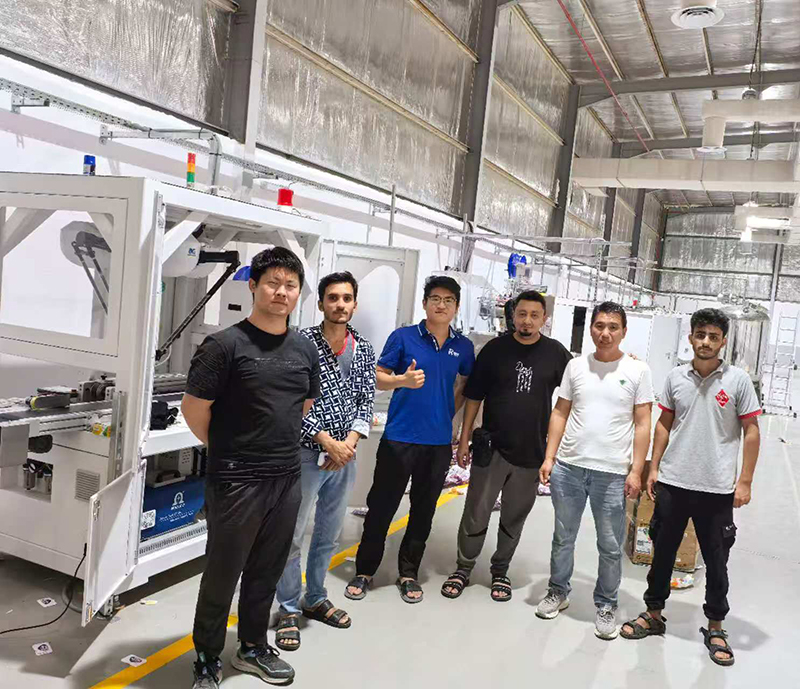 20道大型濕巾生產(chǎn)線