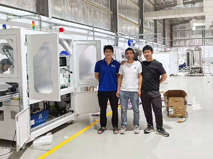 沙特20道大型濕巾生產(chǎn)線